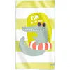 Saro Microfiber Beach Towel In Green