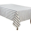 Saro Modern Striped Tablecloth