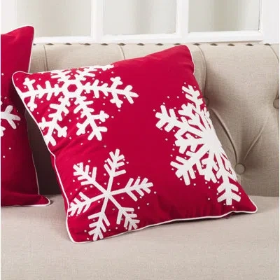 Saro Nevar Cotton Throw Pillow