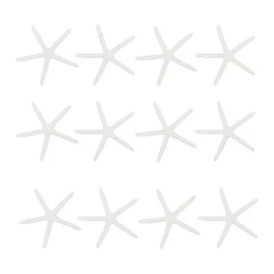 Saro Ocean's Beauty Resin Starfish (set Of 12)