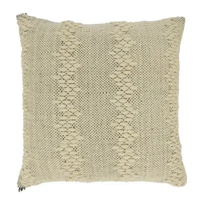 Saro Outdoor Pillow Collection Polyester Indoor/outdoor Pillow Cover