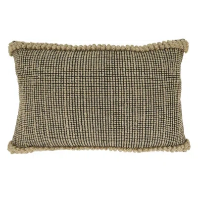 Saro Outdoor Pillow Collection Polyester Indoor/outdoor Pillow Cover
