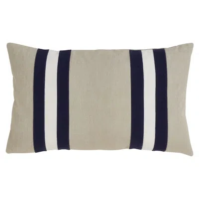 Saro Provence Collection Rectangular Pillow Cover & Insert