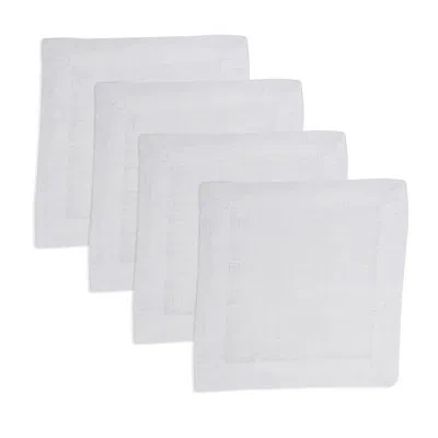 Saro Pure Linen Napkin (set Of 4)