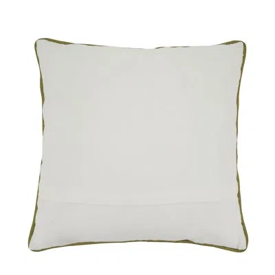 Saro Red Berry Throw Pillow Cover In Gray