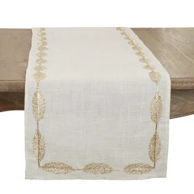 Saro Rocio Collection Dining Linens In Natural