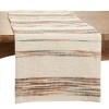 Saro Runner_stripe Design Long Table Runner In Multi