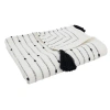Saro Sevan Throw In Black;white