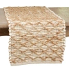 Saro Table Runner In Ivory
