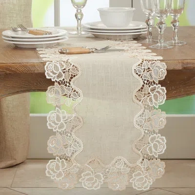 Saro Table Runner In Natural