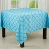 Saro Tablecloth In Turquoise