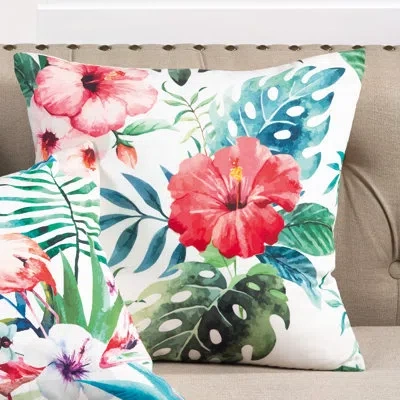 Saro Tahiti Indoor/outdoor Throw Pillow
