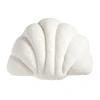 Saro Teddy Collection Polyester Throw Pillow In White