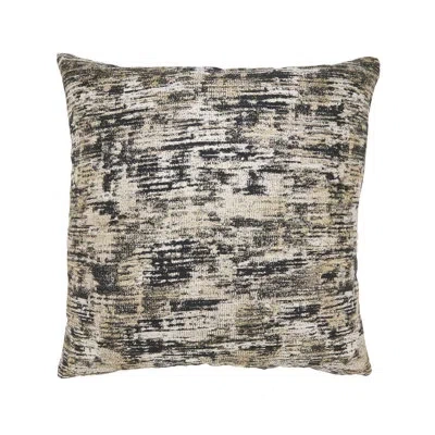Saro Textured Jacquard Throw Pillow In Pillow Cover Only - No Insert