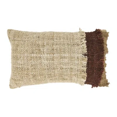 Saro Thana Collection Throw Pillow In Pillow Cover Only - No Insert