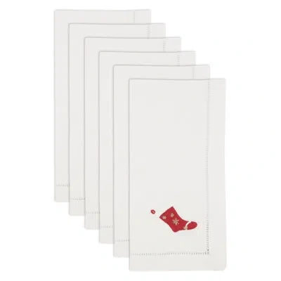 Saro The Broderie Collection 100% Cotton No Pattern In White
