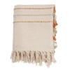 Saro Throw In Ivory