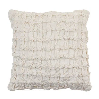 Saro Throw Pillow In Pillow Cover Only - No Insert