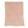 Saro Throw In Rose