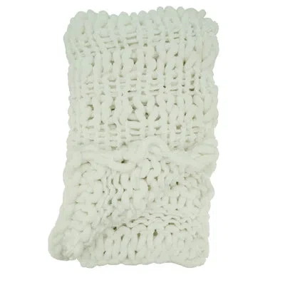 Saro Throw In White