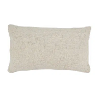 Saro Toscana Collection Polyester Throw Pillow In Black,pillow Cover Only - No Insert