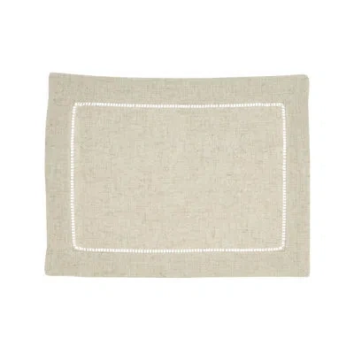 Saro Toscana Placemat And Napkin Set In Brown