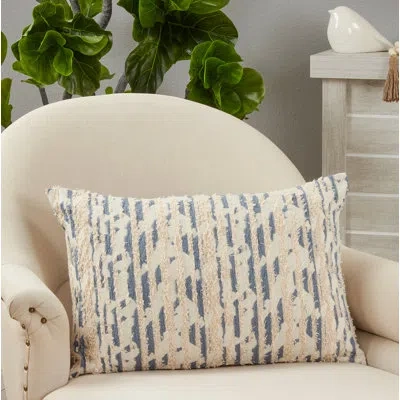 Saro Trivium Rectangular Cotton Pillow Cover