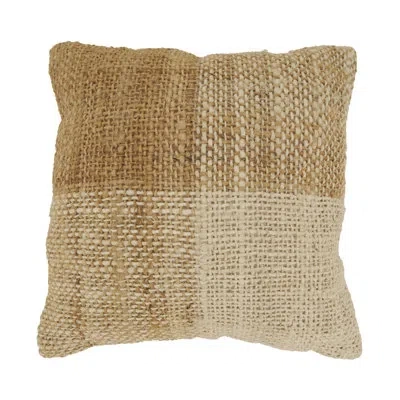 Saro Woven Throw Pillow Cover In Pillow Cover Only - No Insert