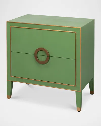 Sarreid Gabriella Nightstand In Green