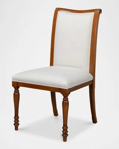 Sarreid Polk Side Dining Chairs, Set Of 2 In White