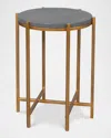 Sarreid Spence Side Table In Gray