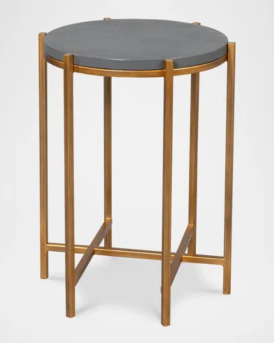Sarreid Spence Side Table In Gray