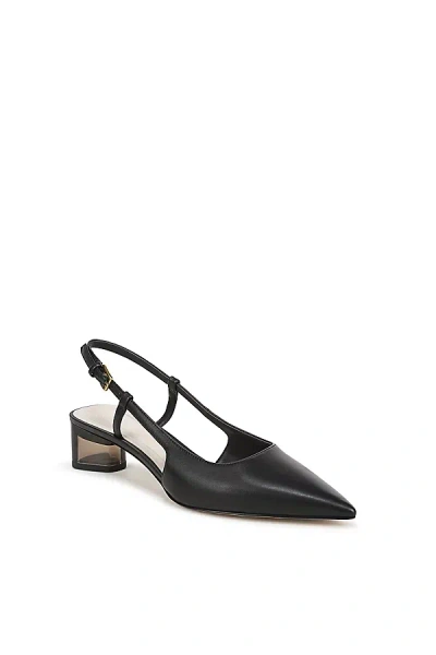 Sarto A-amelie Slingback Heels In Black