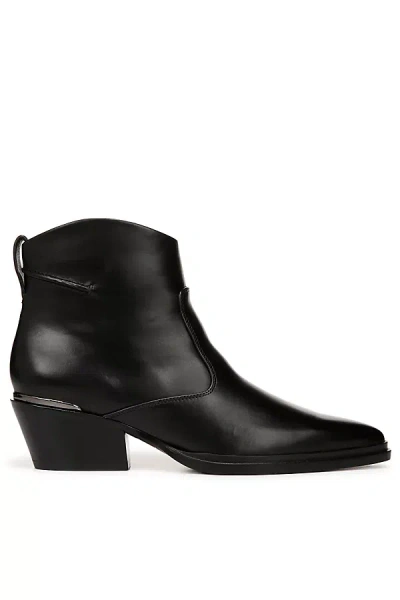 Sarto Blake Western Ankle Boots In Black