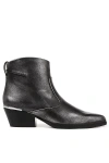 Sarto Blake Western Ankle Boots In Grey