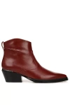 Sarto Blake Western Ankle Boots In Purple