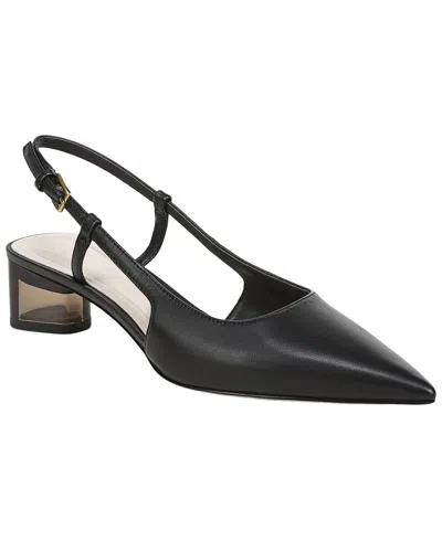 Sarto By Franco Sarto Amelie Slingback Pointed Toe Pump In Black