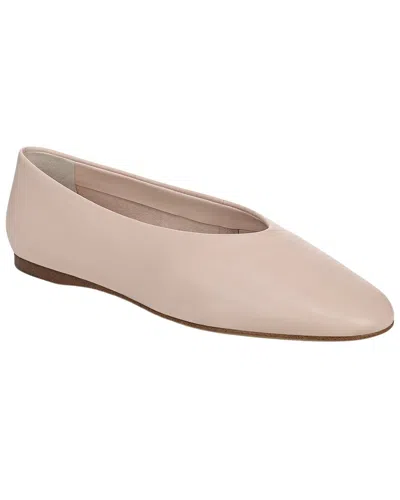 Sarto By Franco Sarto A-flexa Dovie Leather Flat In Neutral