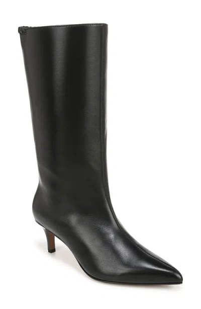 Sarto By Franco Sarto Amari Pointed Toe Boot In Black/black