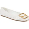 Sarto By Franco Sarto Amaya 6 Square Toe Flat In White