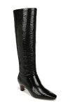 Sarto By Franco Sarto Andria Knee High Boot In Black Patent