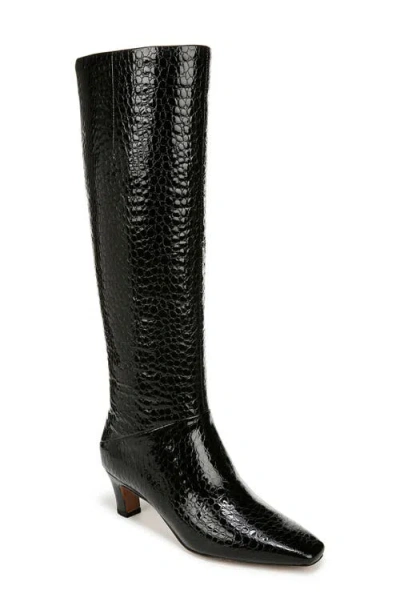 Sarto By Franco Sarto Andria Knee High Boot In Black Patent