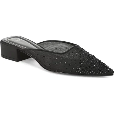 Sarto By Franco Sarto Bennet Mesh Flat Mule In Black