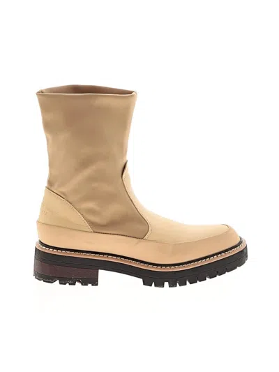 Pre-owned Sarto By Franco Sarto Boots In Tan