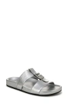 Sarto By Franco Sarto Braxton Two Strap Sandal In Silver