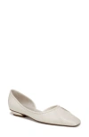 Sarto By Franco Sarto Debrah Half D'orsay Flat In White
