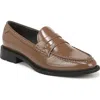 Sarto By Franco Sarto Eden Studded Penny Loafer In Brown