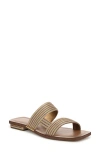 Sarto By Franco Sarto Emily Slide Sandal In Brown