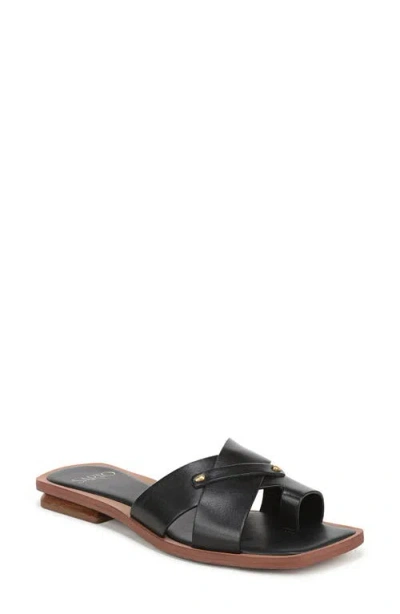 Sarto By Franco Sarto Etta Toe Loop Sandal In Black