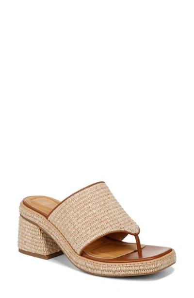 Sarto By Franco Sarto Ferrara Platform Sandal In Natural